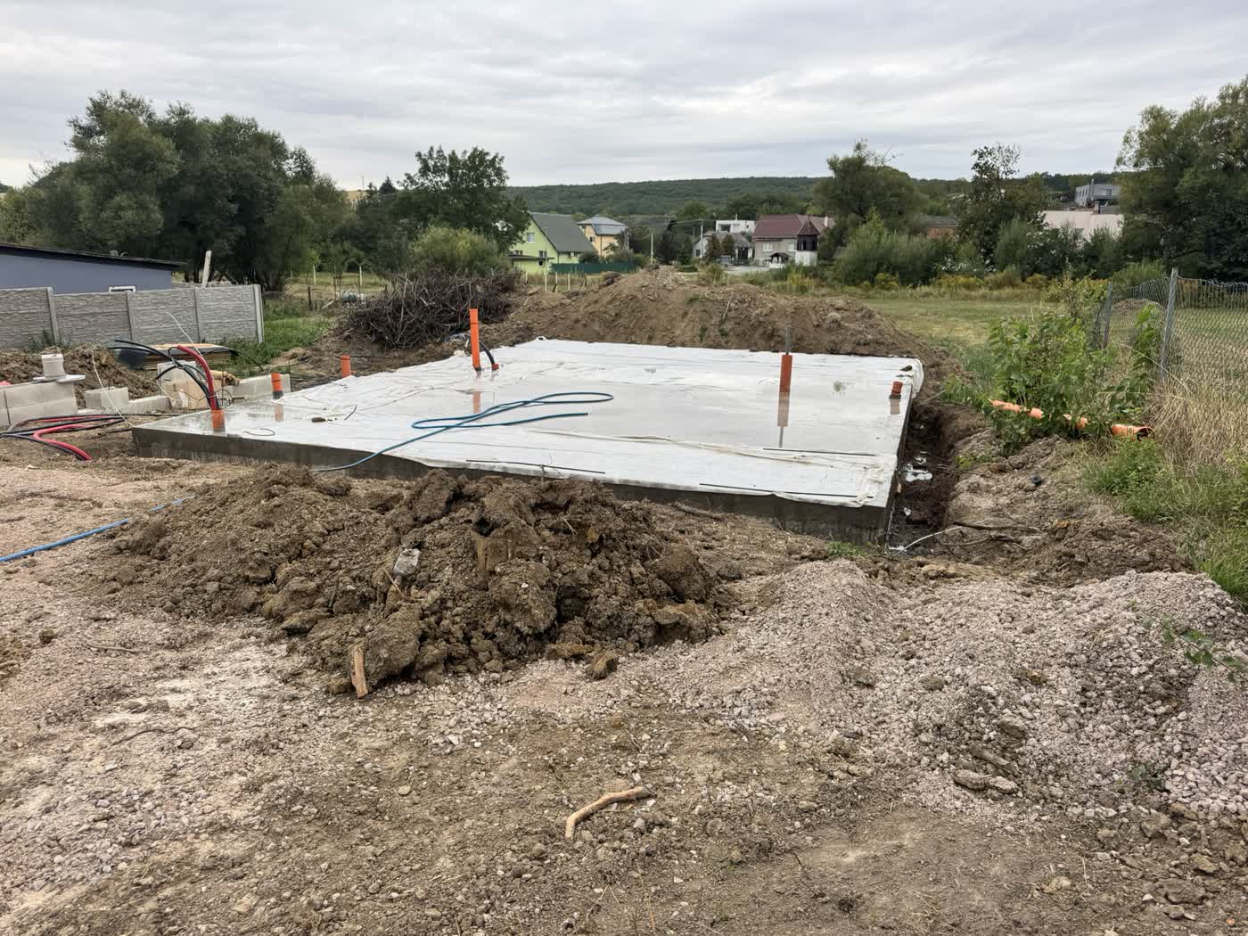 Detail hydroizolácie a prestupov inžinierskych sietí